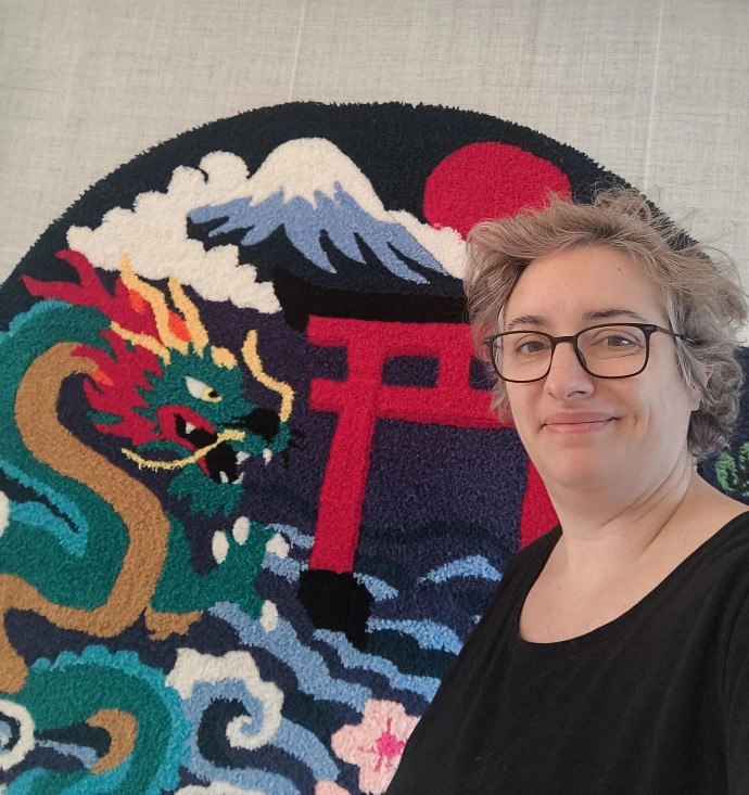 Jessica Merenz ou D'Jess fondatrice de YessLab au Luxembourg