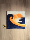 Vague solaire - tapis tufté fait main
