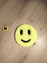 Smiley fluo - tapis tufté fait main